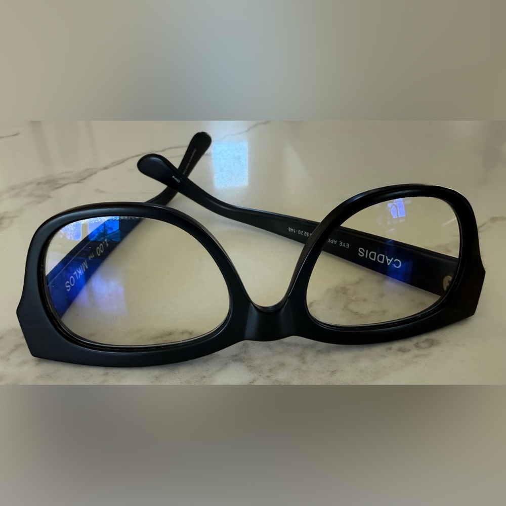 Caddis Miklos Matte Black Reading Glasses - Picture 4 of 4